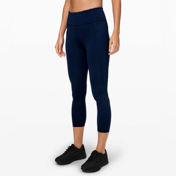 Lululemon Align High Rise 25” Navy blue Leggings Size 12 - Picture 9 of 10